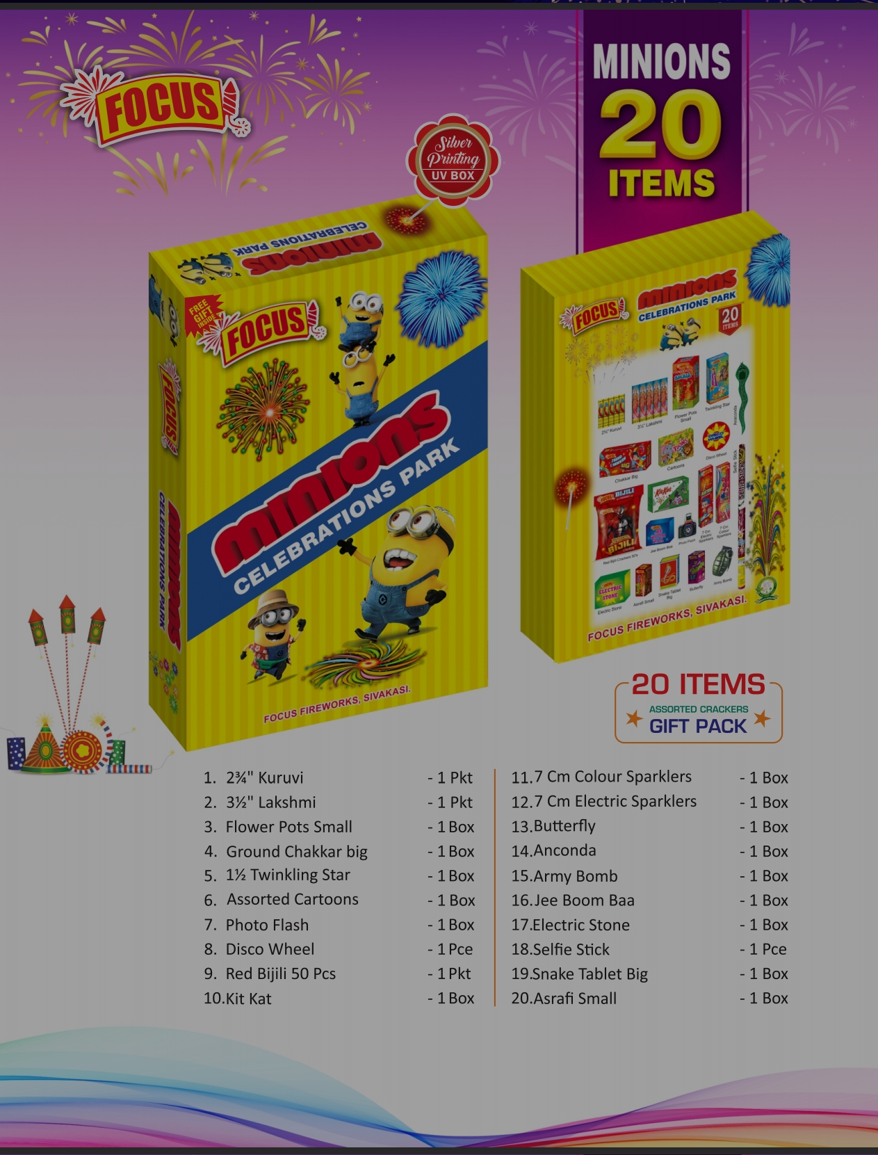 Minions (20 Items)(Mercury)