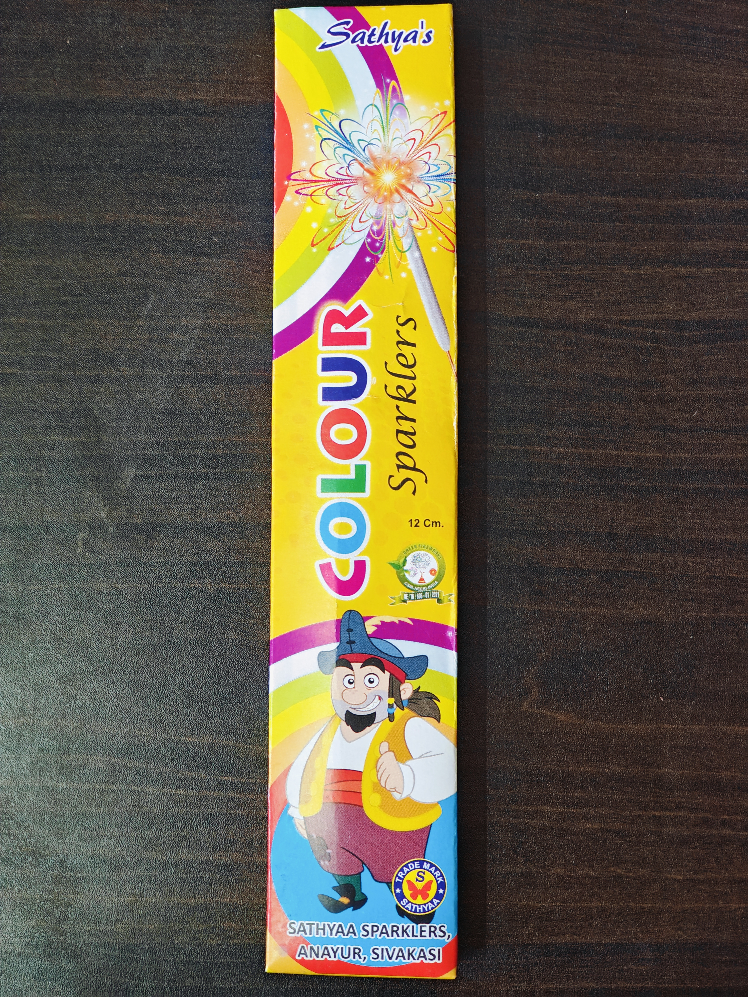 12 CmColour Sparklers