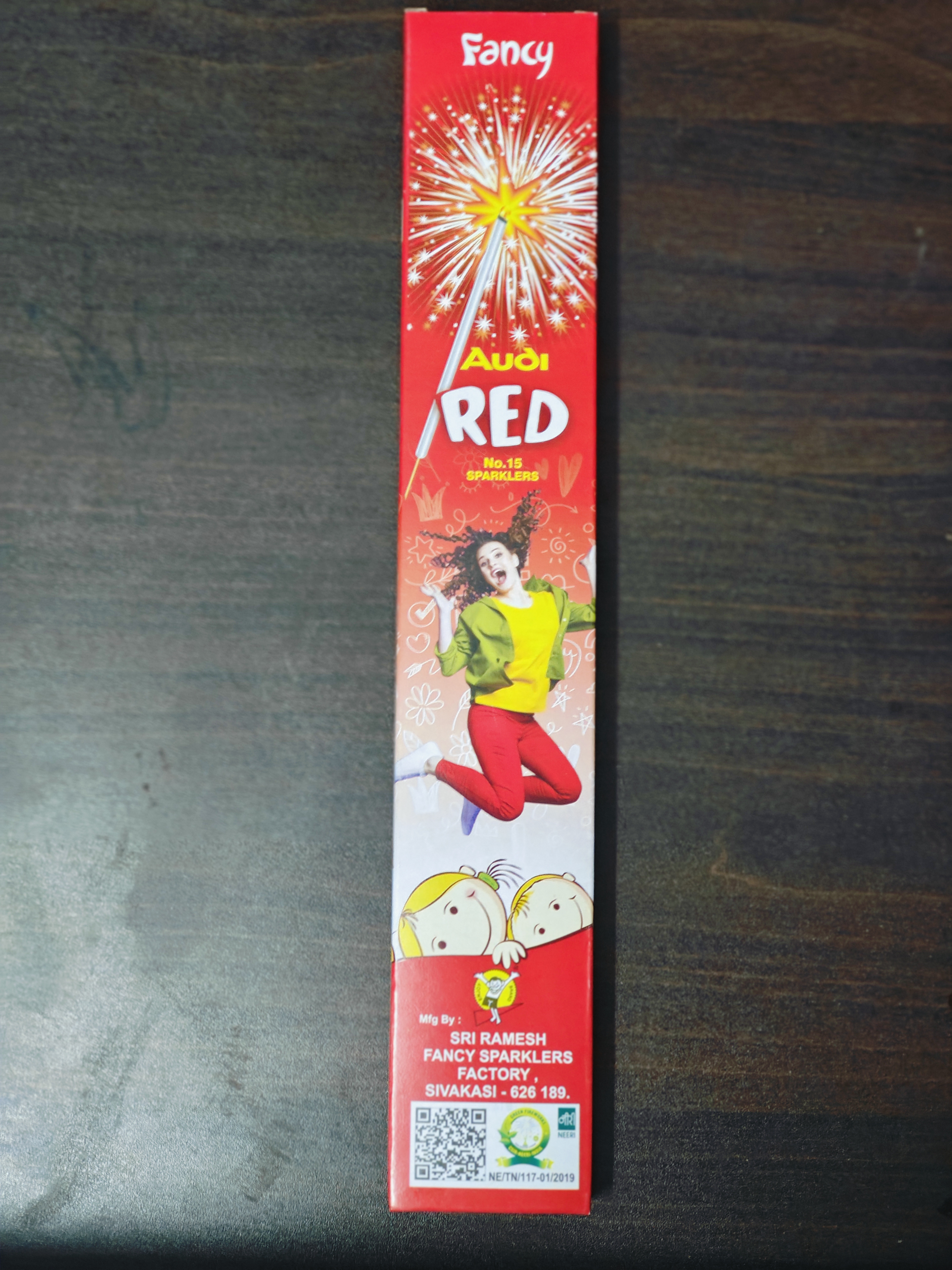 15 Cm Red Sparklers