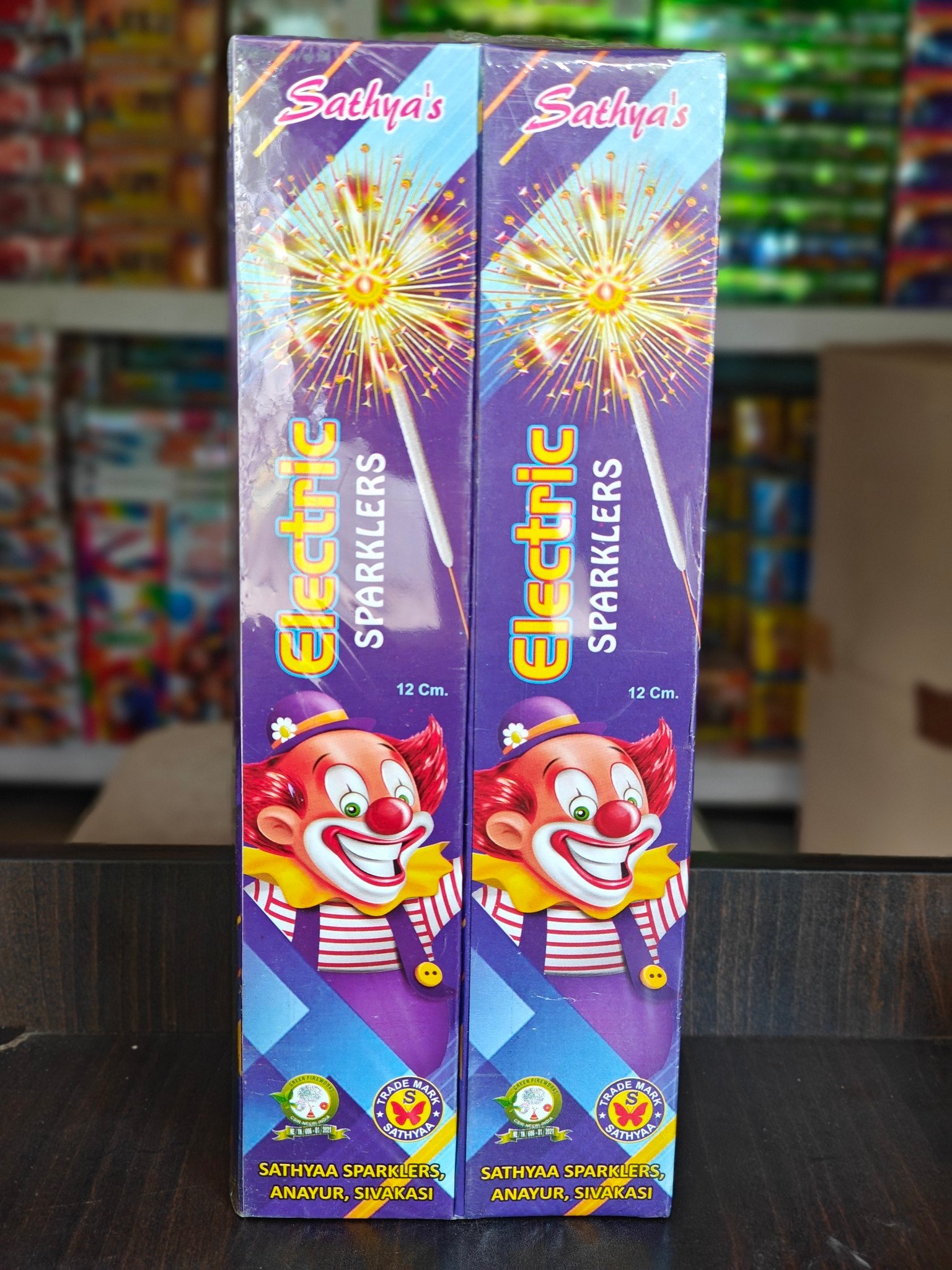 12 cm electric sparklers