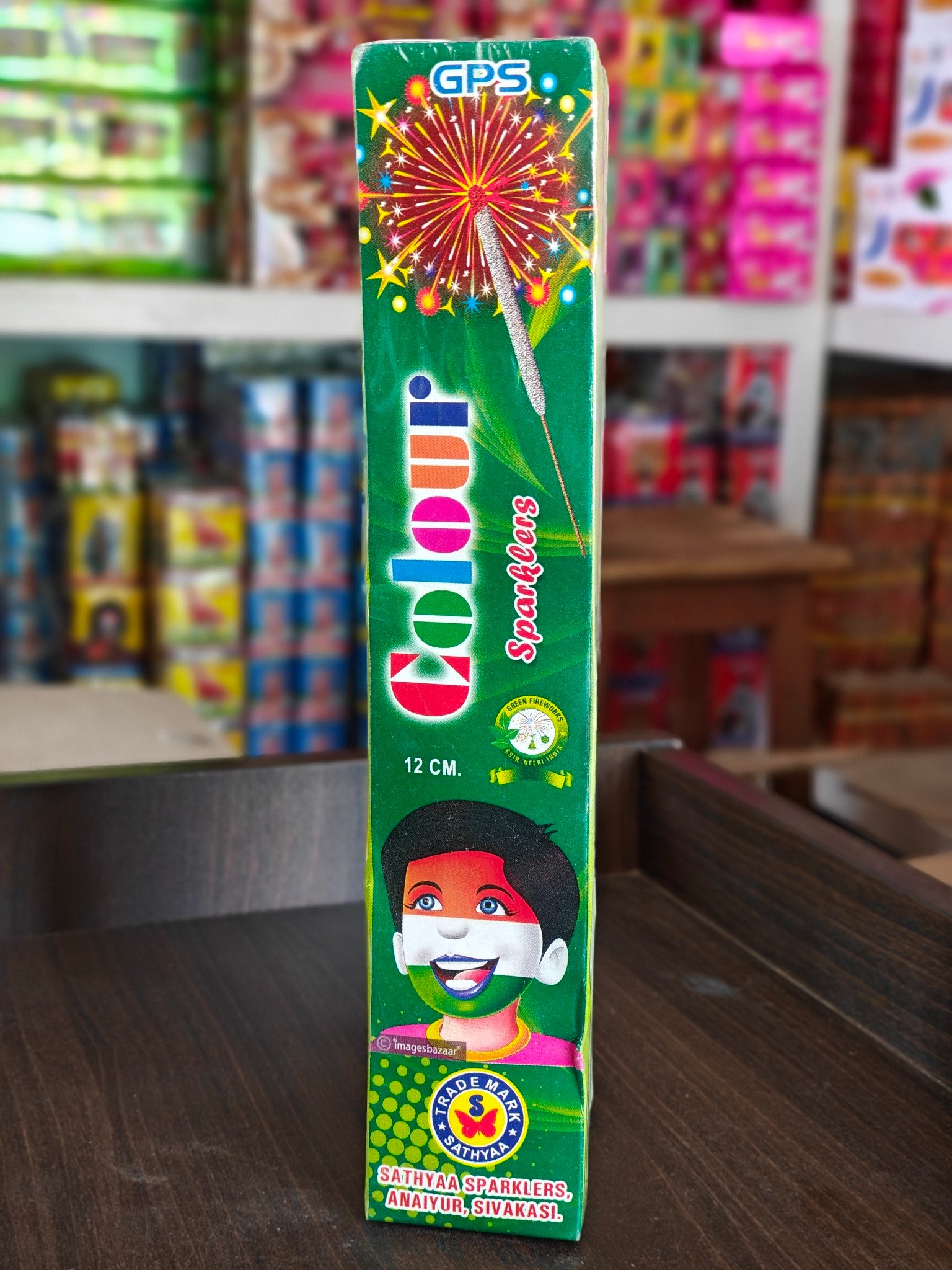 12 cm colour sparklers