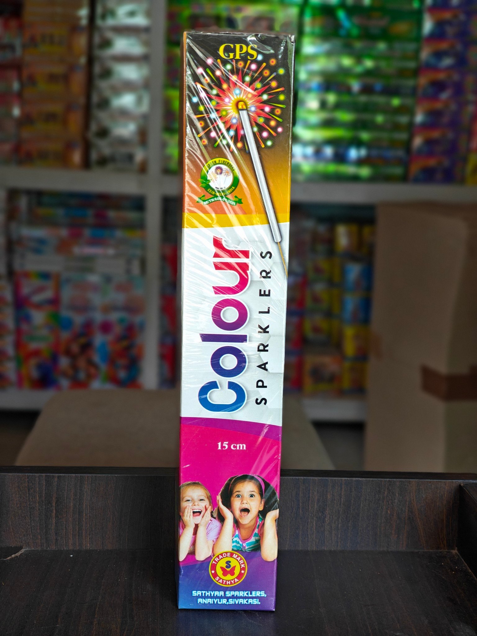 15 cm colour sparklers