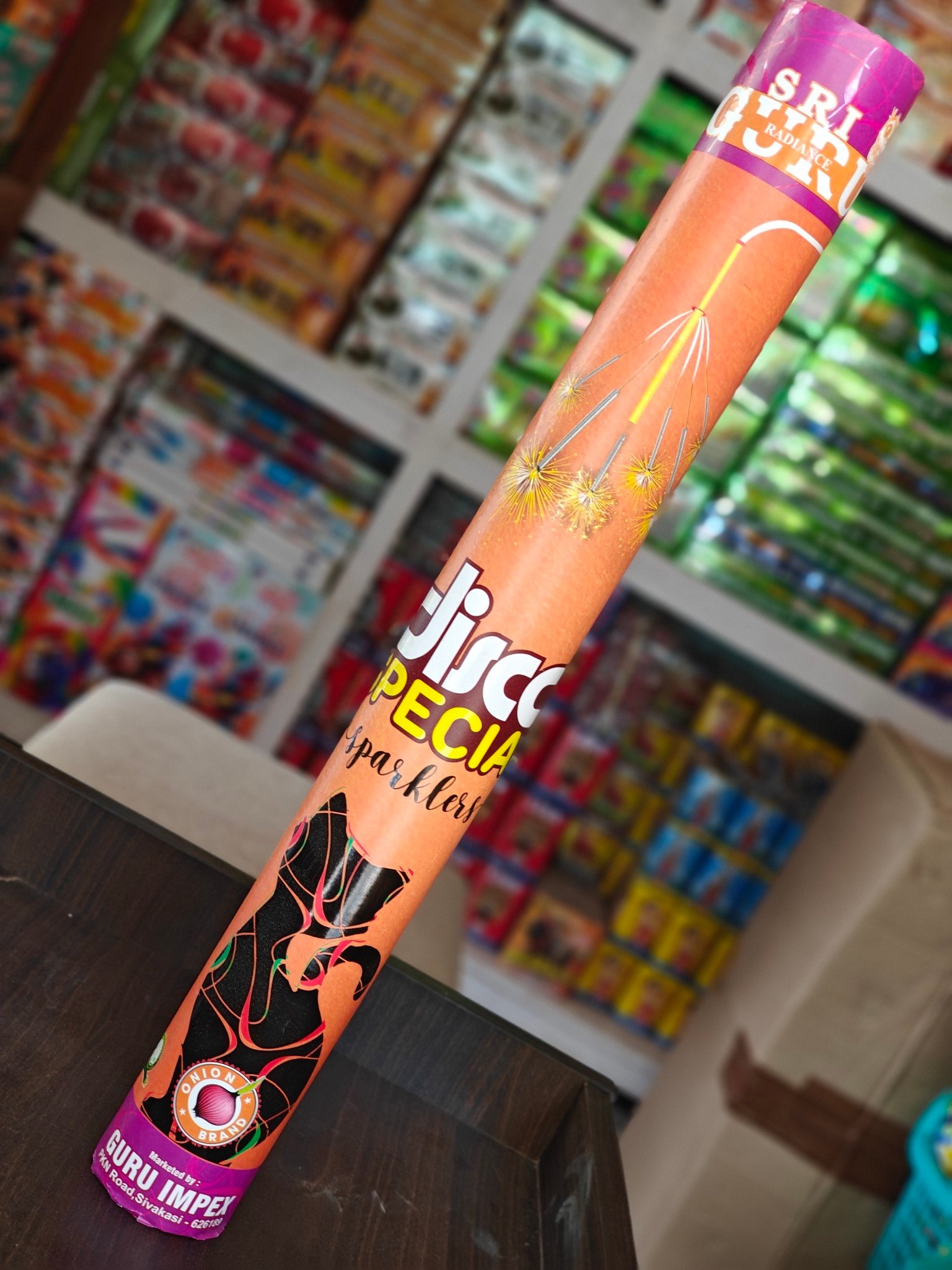 rotating sparklers