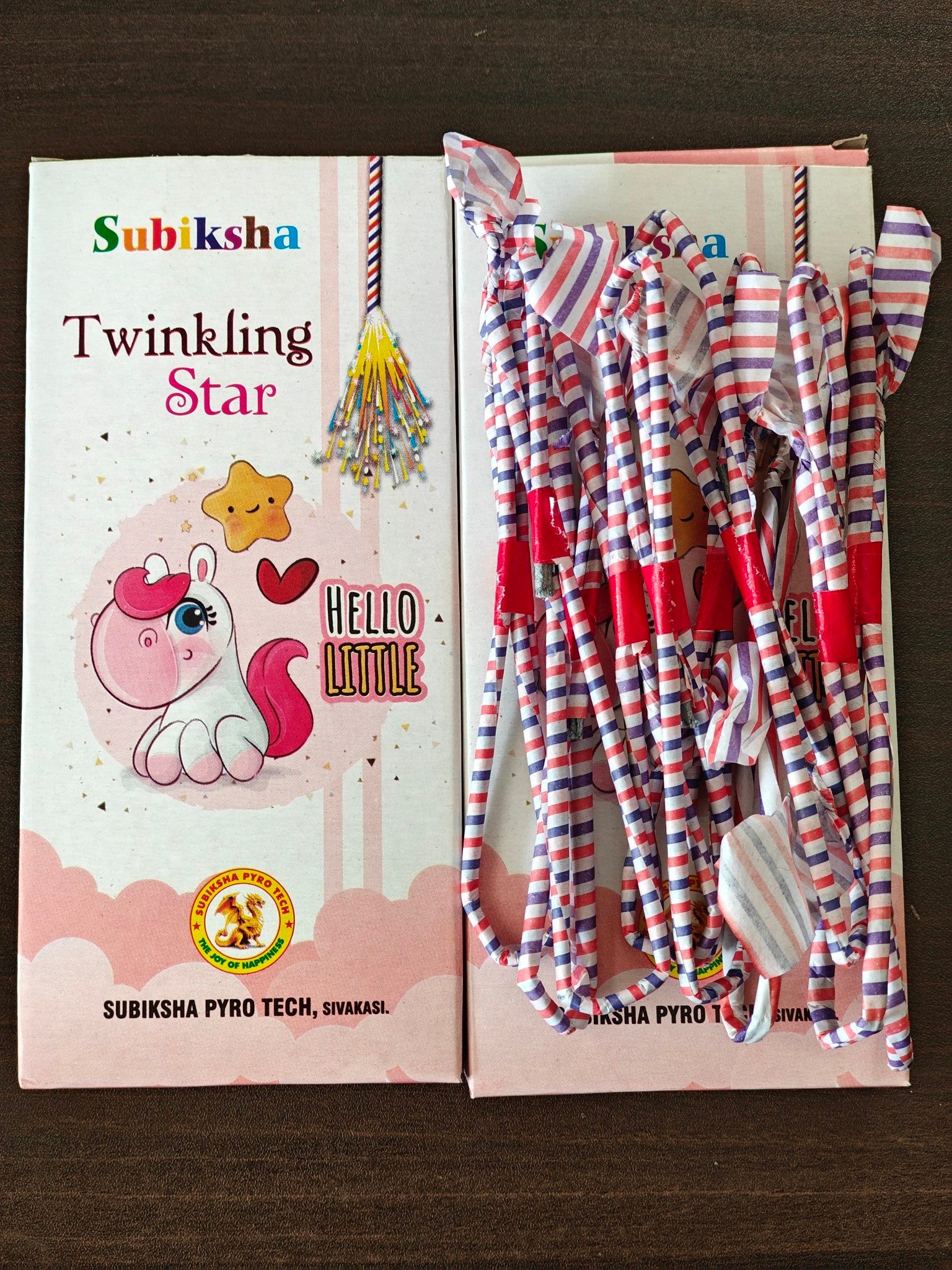 1.1/2 feet twinkling star