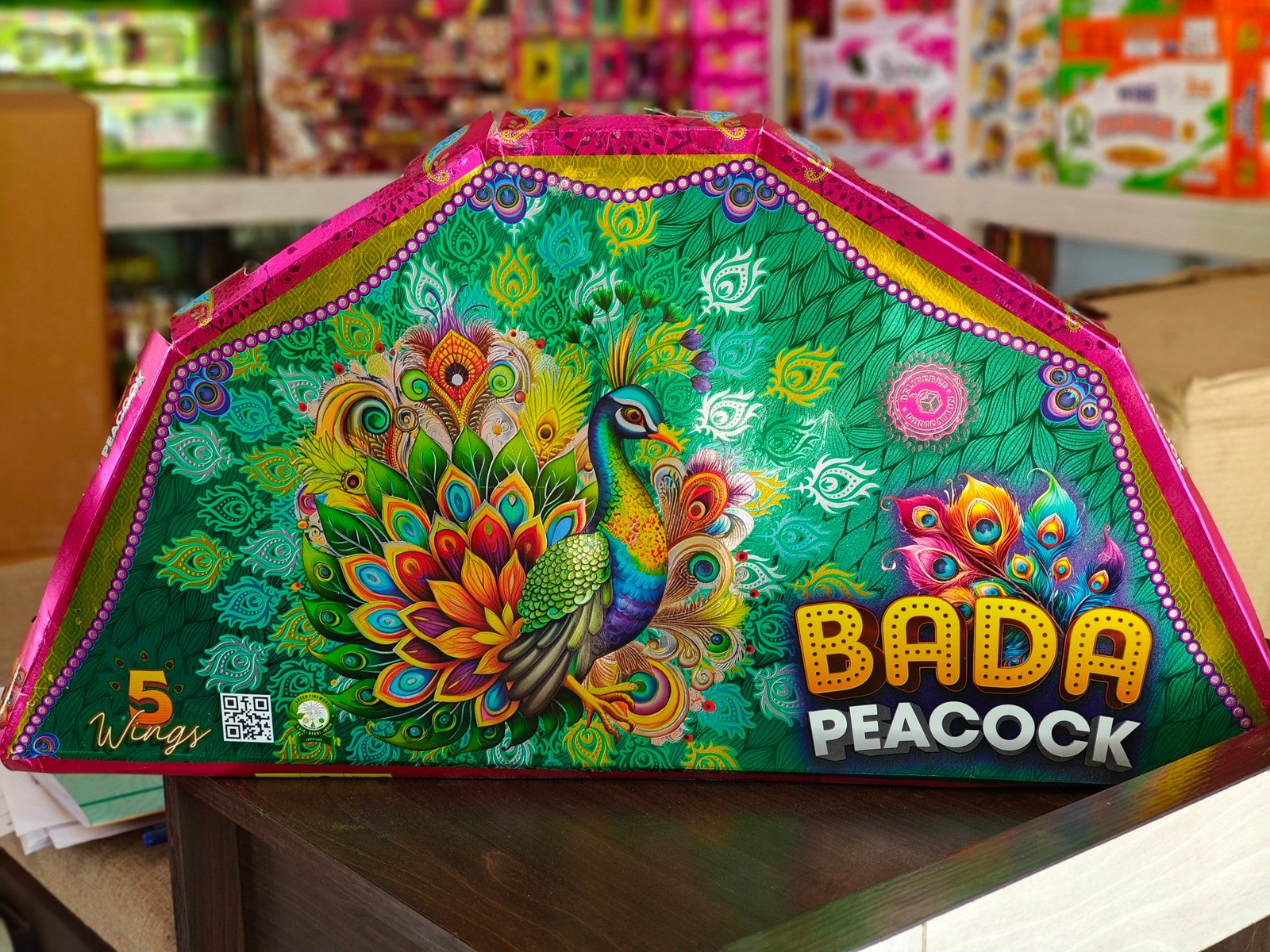 bada peacock (5 side)