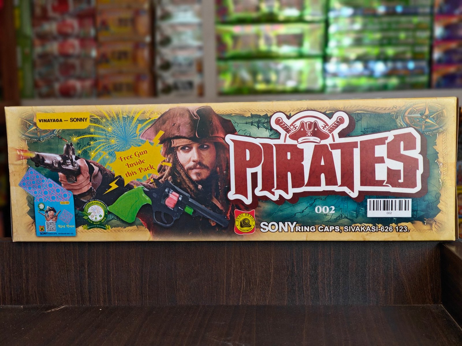 pirates (gun with 90 ringcaps)