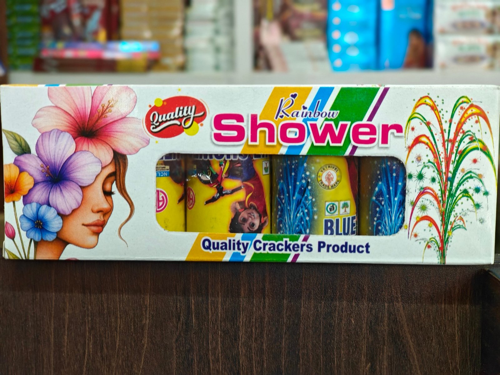 Rainbow shower 